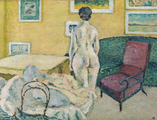 Interior with Standing Nude (1908)