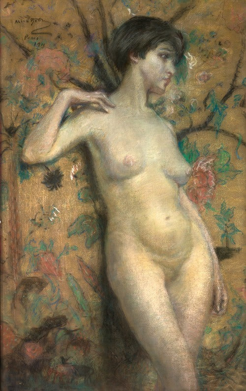 Nude against Screen (1911)
