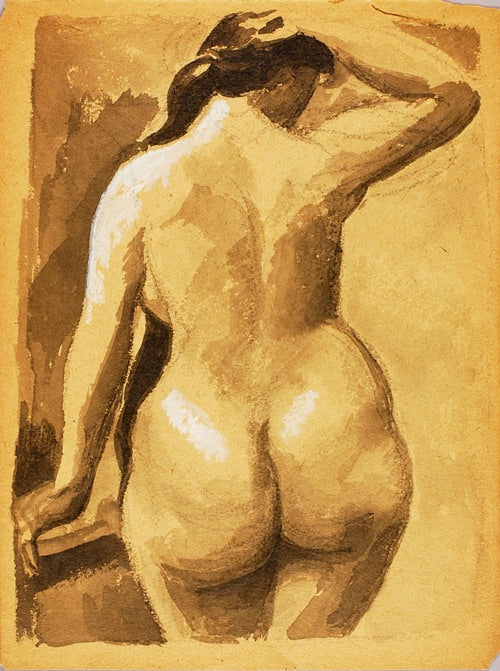 Back View of Female Nude