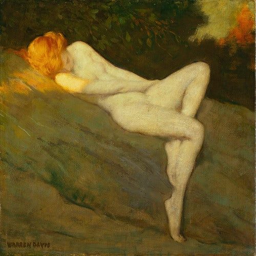 Sleeping Nude (between ca. 1910 and 1915)