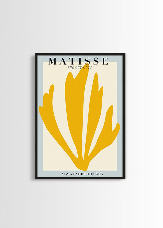 Henri Matisse, The Cut Outs Exhibition, MoMA, New York 2015 (Blue & Yellow)