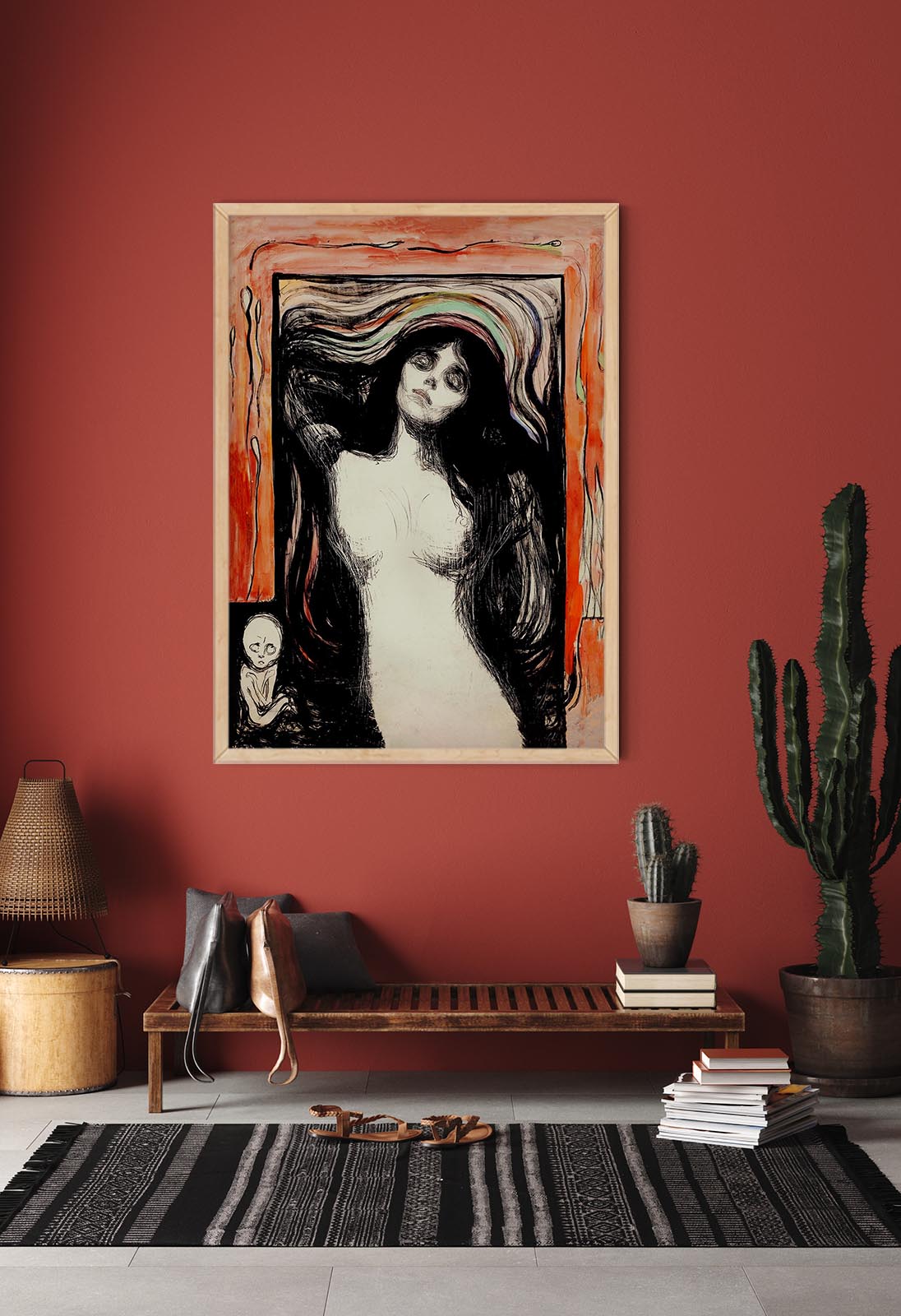 Edvard Munch Madonna Art Poster –