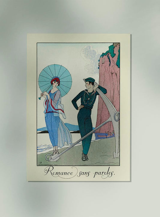 Romance Sans Paroles Vintage Poster