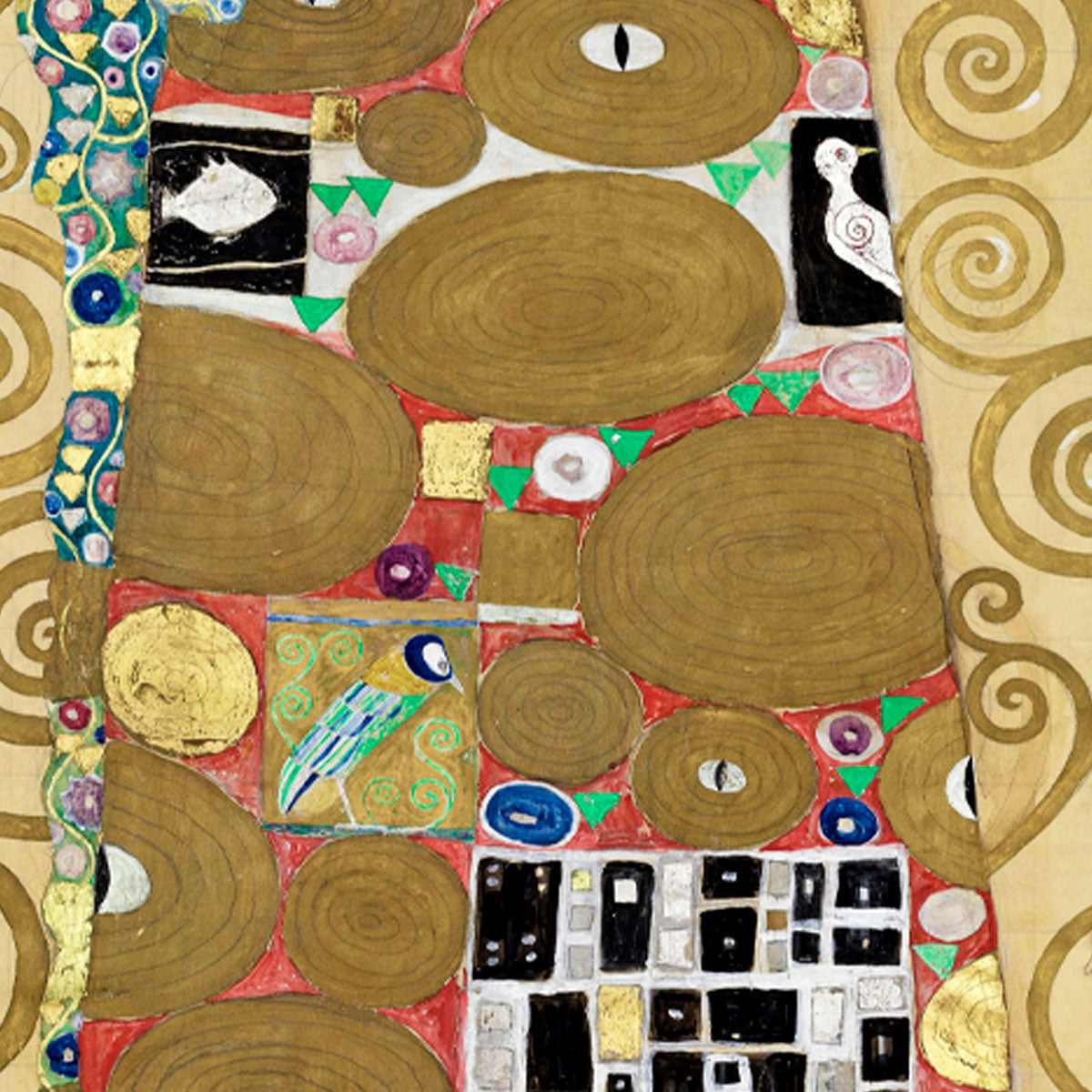 Fulfillment by Gustav Klimt