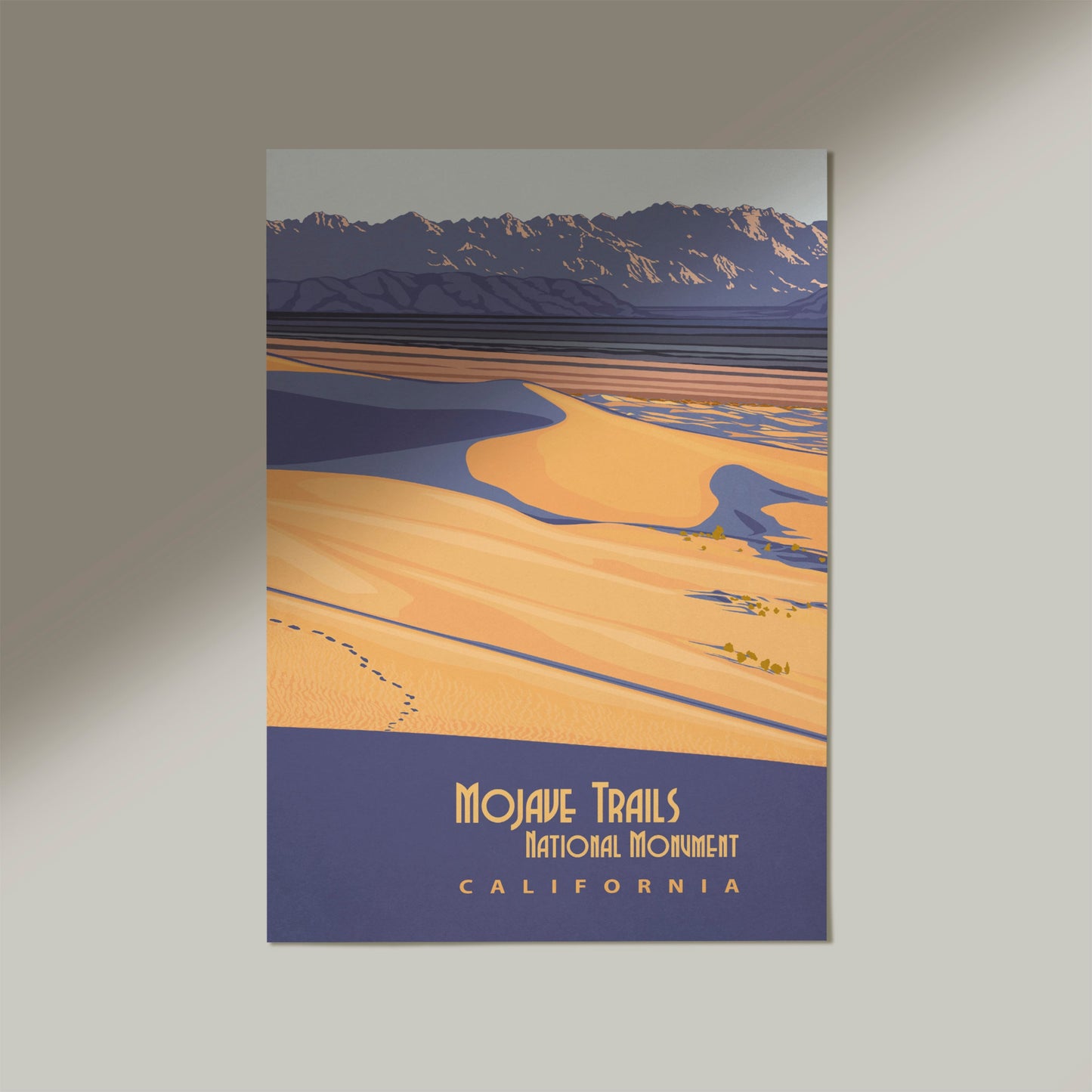 Mojave Trails, California - National Monuments Print