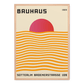 Bauhaus Red Sun