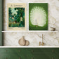 Green Jungle Set of 2 Art Prints