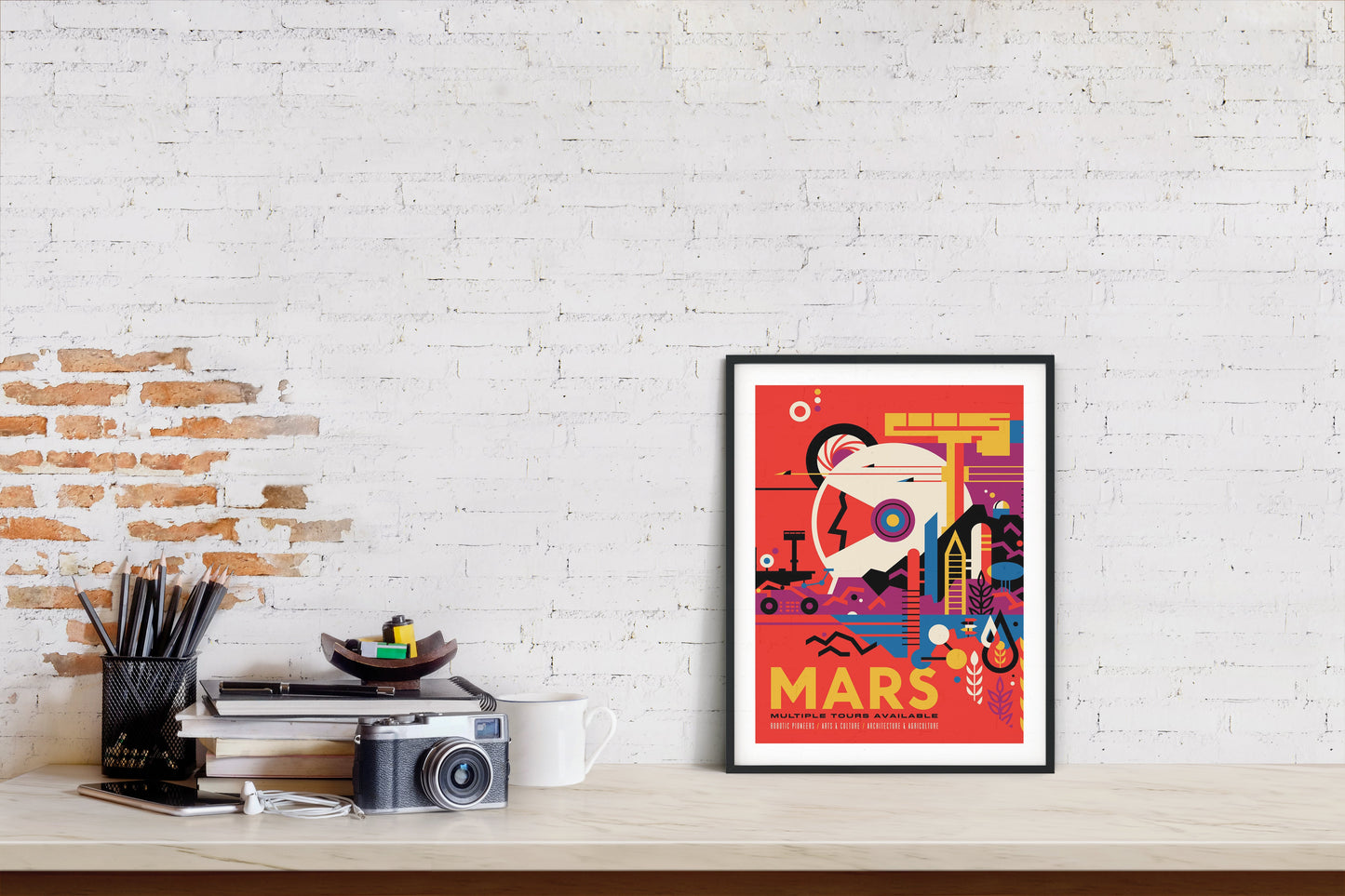 Explore Mars Poster
