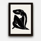 Henri Matisse Inspired Nude in Black (Digital Download)