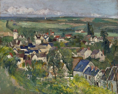 Auvers, Panoramic View (1873) by Paul Cézanne