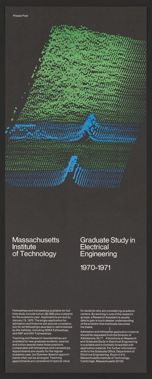 Massachusetts Institute of Technology graduate study in Electrical Engineering (1970)
