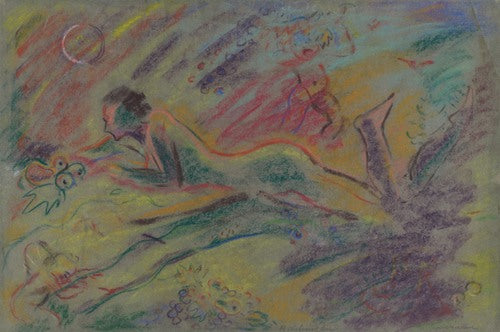 Reclining Female Nude in a Landscape (1933–1944)