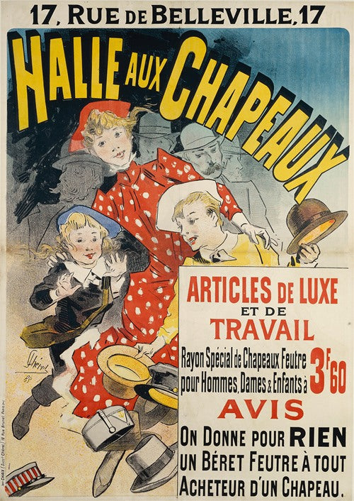 Halle Aux Chapeaux (1888)