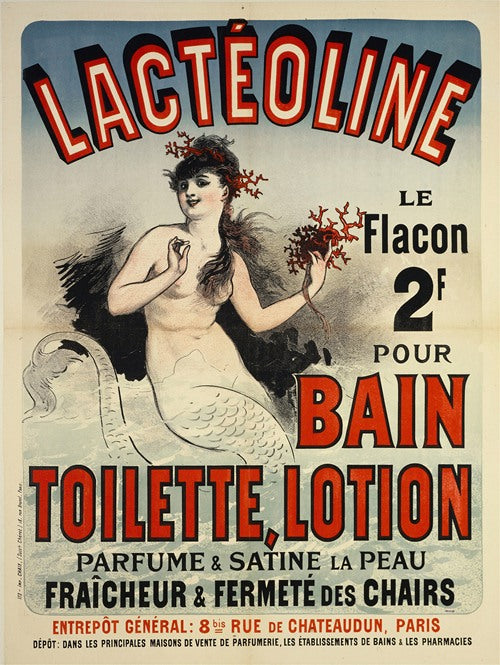 Lacteoline, Bain Toilette, Lotion (1884)