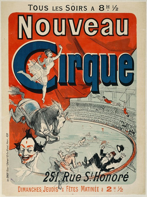 Nouveau Cirque, 251, Rue St. Honoré (1886)