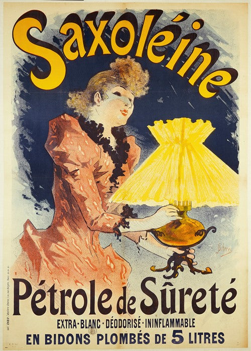 Saxoléine,Pétrole De Sûreté (1891)