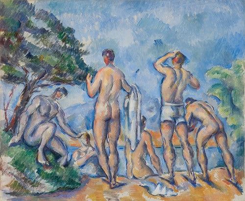 Bathers (1890–92) by Paul Cézanne