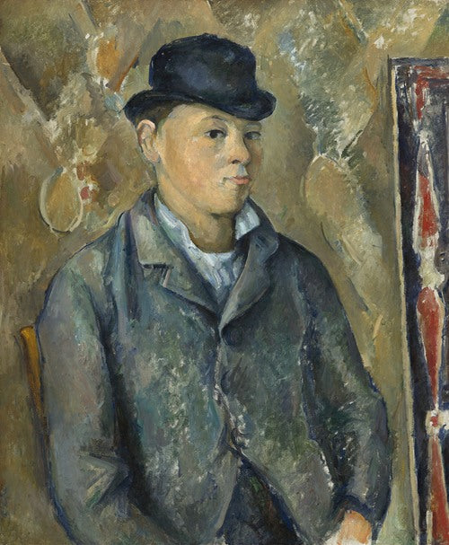The Artist’s Son,Paul (1886-1887) by Paul Cézanne