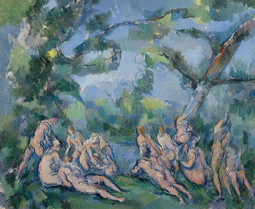 The Bathers (1899) by Paul Cézanne