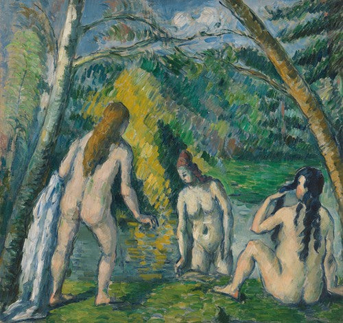 Trois baigneuses (1879-1882) by Paul Cézanne