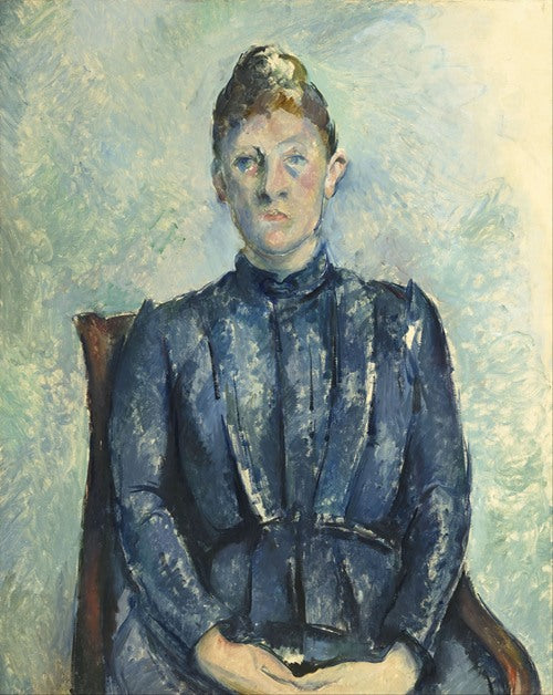 Portrait of Madame Cézanne (Circa 1890) by Paul Cézanne
