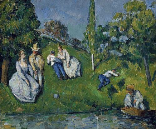 The Pond (circa 1877) by Paul Cézanne