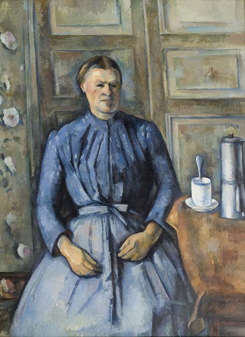 Woman with a Coffeepot (Circa 1895) by Paul Cézanne