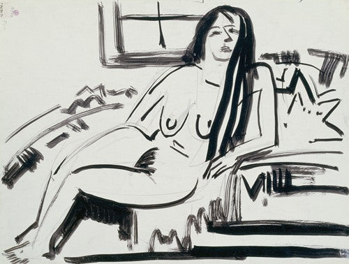 Lying nude (ca. 1923)