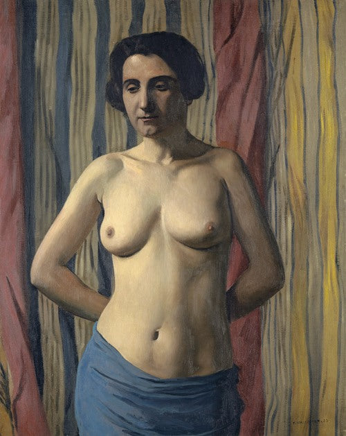 Nude with Blue Sash (1922)