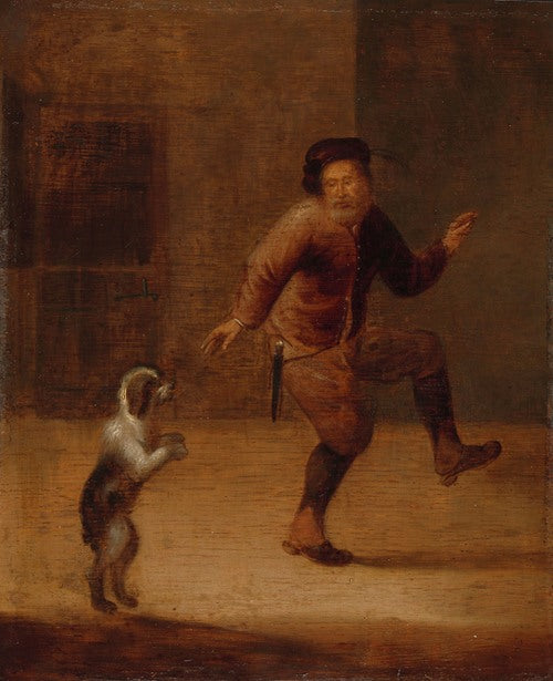 A Man Dancing with a Dog (c. 1640 - c. 1660)