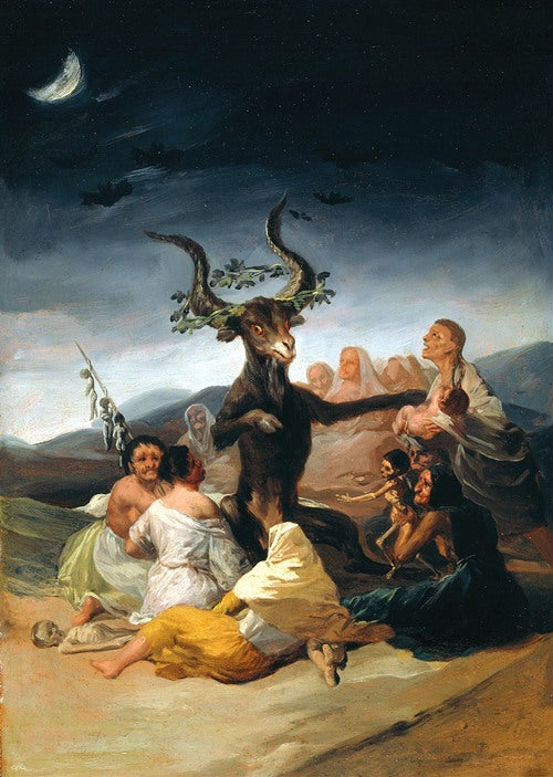 Witches' Sabbath (1797-98) by Francisco de Goya
