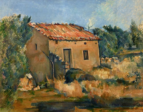 Abandoned House near Aix-en-Provence (1885–1887) by Paul Cézanne