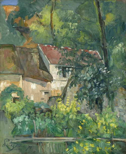 House of Père Lacroix (1873) by Paul Cézanne