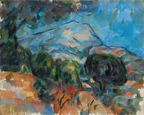 Mount Sainte-Victoire (c. 1904) by Paul Cézanne