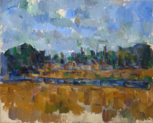 Riverside (1904) by Paul Cézanne