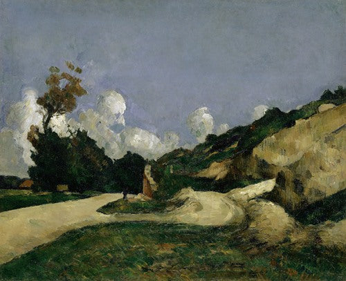 The Road (1871) by Paul Cézanne