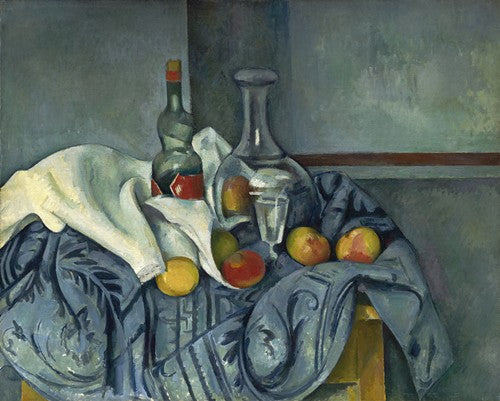 The Peppermint Bottle (1893-1895) by Paul Cézanne