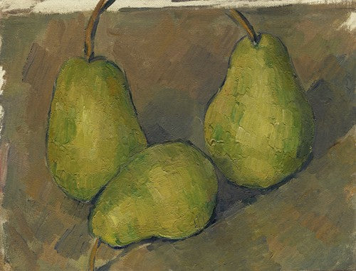 Three Pears (1878-1879) by Paul Cézanne