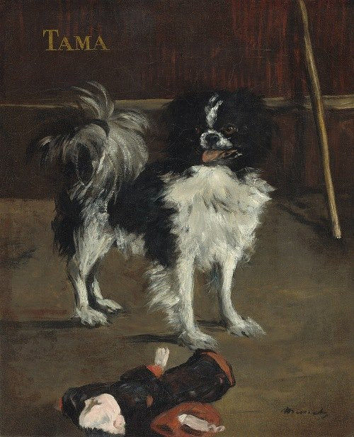 Tama,the Japanese Dog (c. 1875)