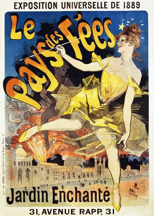 Le Pays Des Fees Poster (1889)