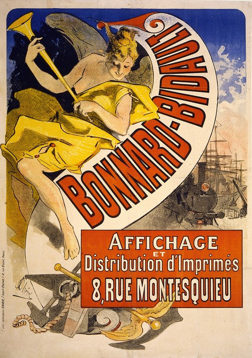 Bonnard-Bidault, affichage et distribution d’imprimés (1836-1932)