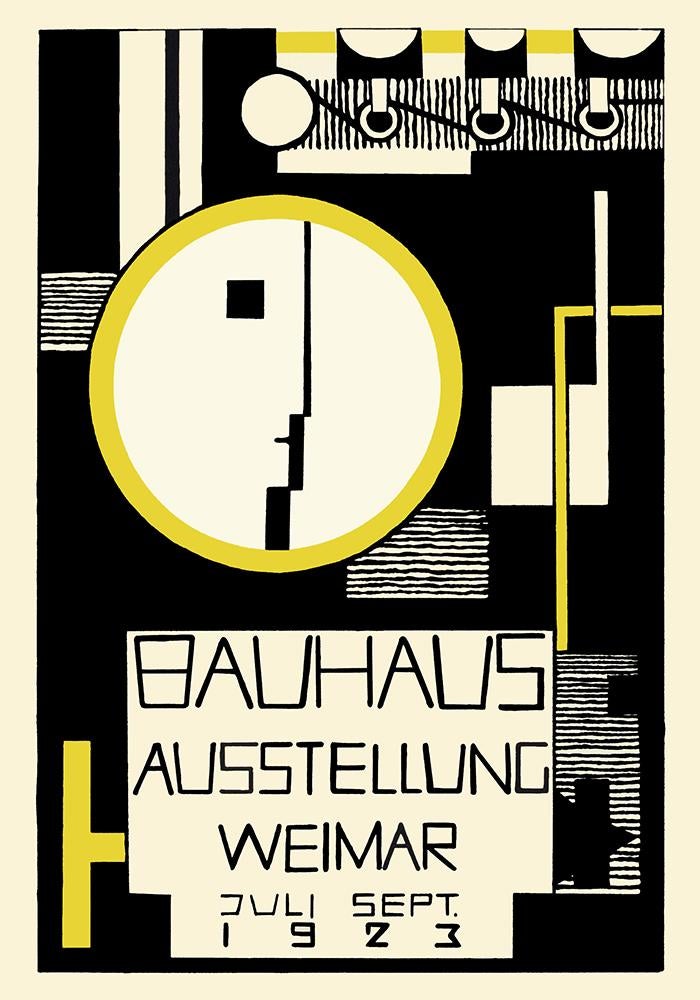 Bauhaus Gallery Wall Set of 5 Art Prints