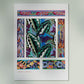 Vintage Geometric Floral Art Deco Pattern, Variation 4 by Édouard Bénédictus