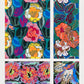 Vintage Geometric Floral Art Deco Pattern, Variation 8 by Édouard Bénédictus