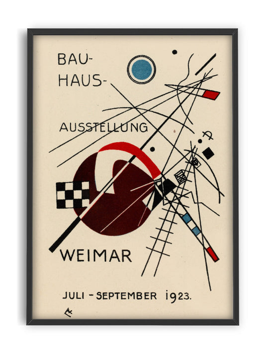 Kandinsky Bauhaus Exhibition Poster - Museum Quality Art Print