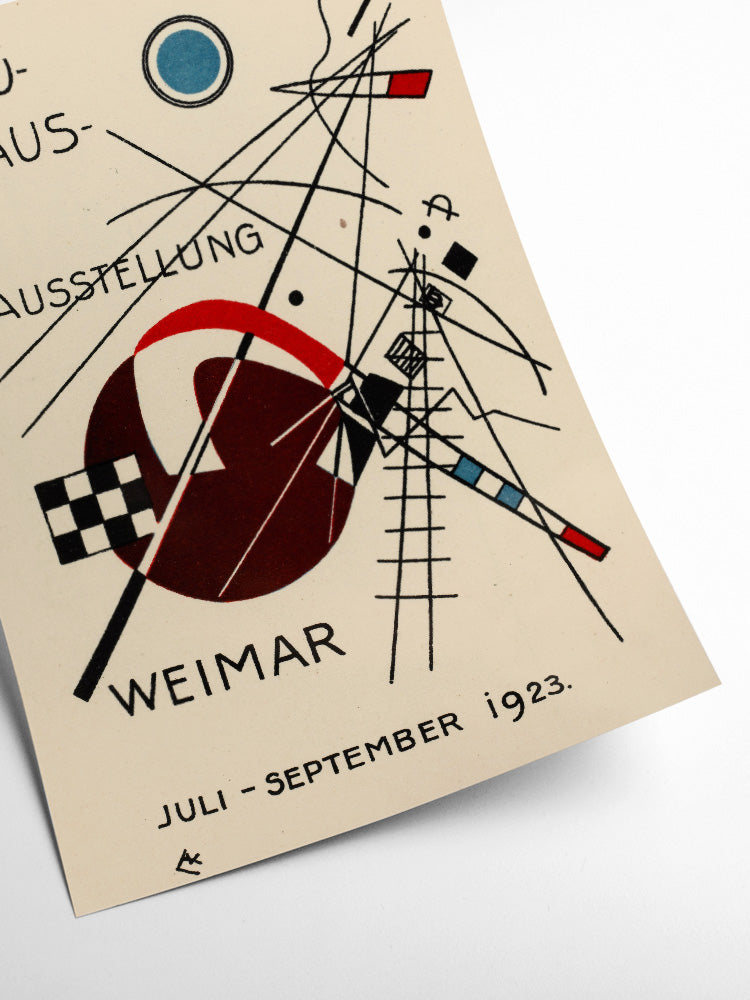 Kandinsky Bauhaus Exhibition Poster - Museum Quality Art Print