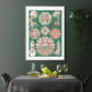 Ernst Haeckel Wall Art - Discomedusae Green Pink by Ernst Haeckel Poster with borders