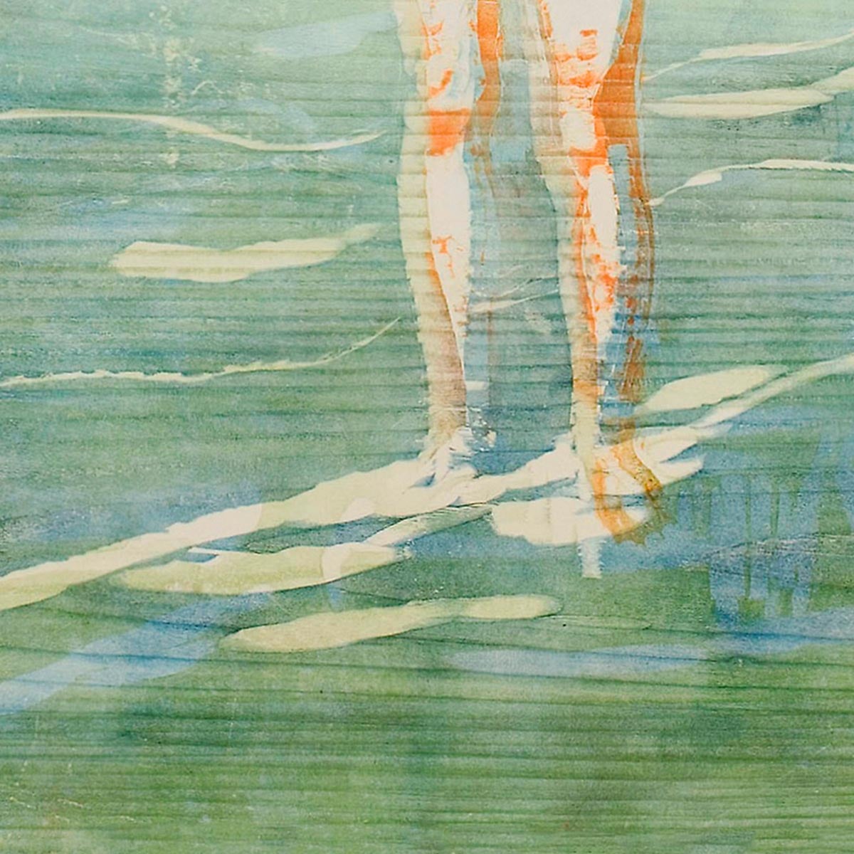 Man Bathing Munch Exhibition Poster