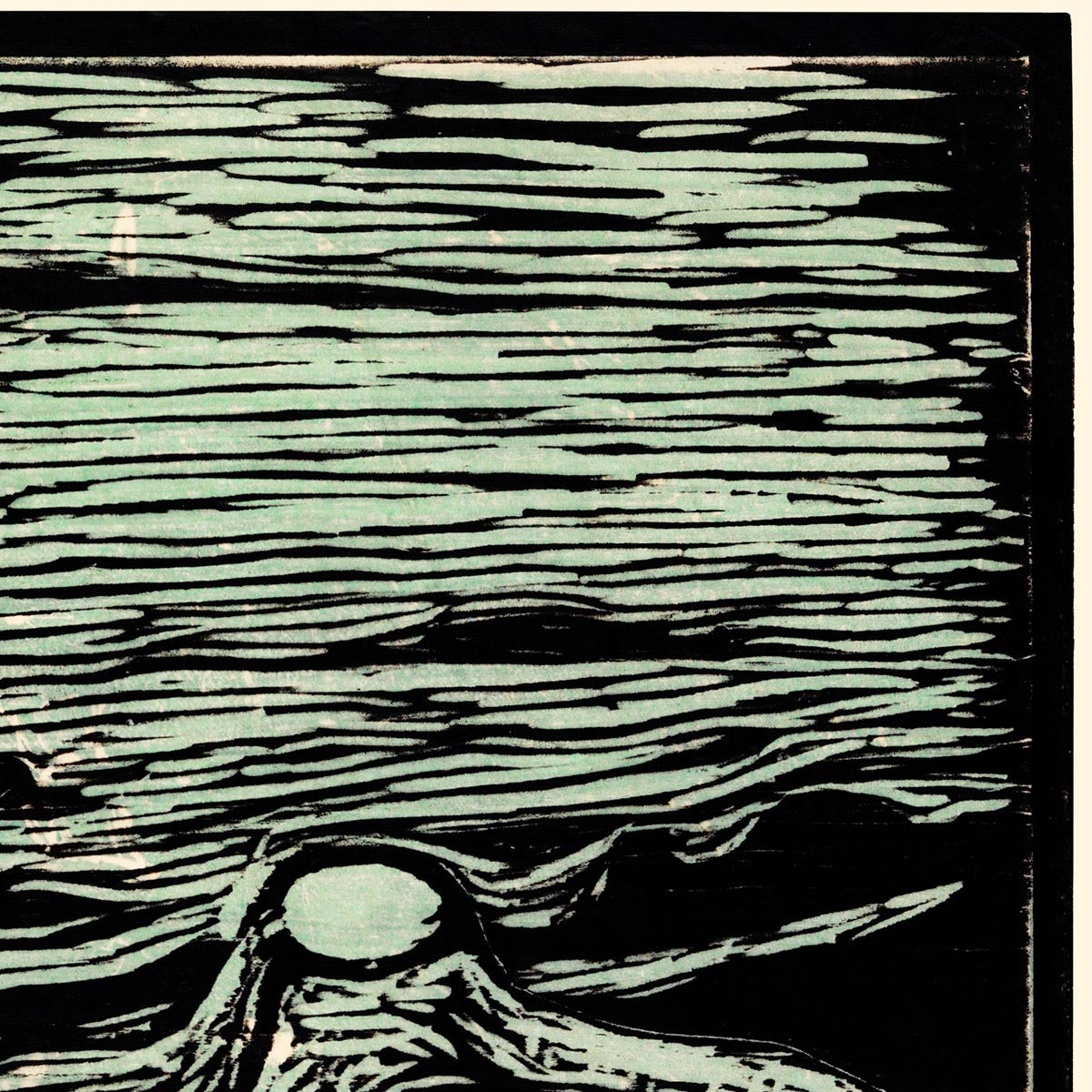 Edvard Munch Mystical Shore Art Poster