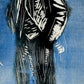Self–Portrait in Moonlight Munch Exhibition Poster